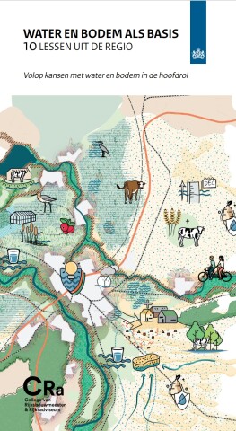 visuele presentatie van het blad 10 lessen uit de regio: Water en bodem als sturende kracht&rdquo;.